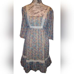 ✨RARE✨ Jovovich-Hawk for Target Boho Mini Dress | 2008 Y2K Vintage 👗